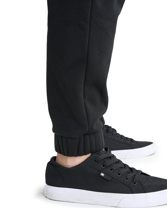 【OUTLET】RVCA メンズ SLIM SWEATPANTS セットアップボトムス BLK 【2024年冬モデル】