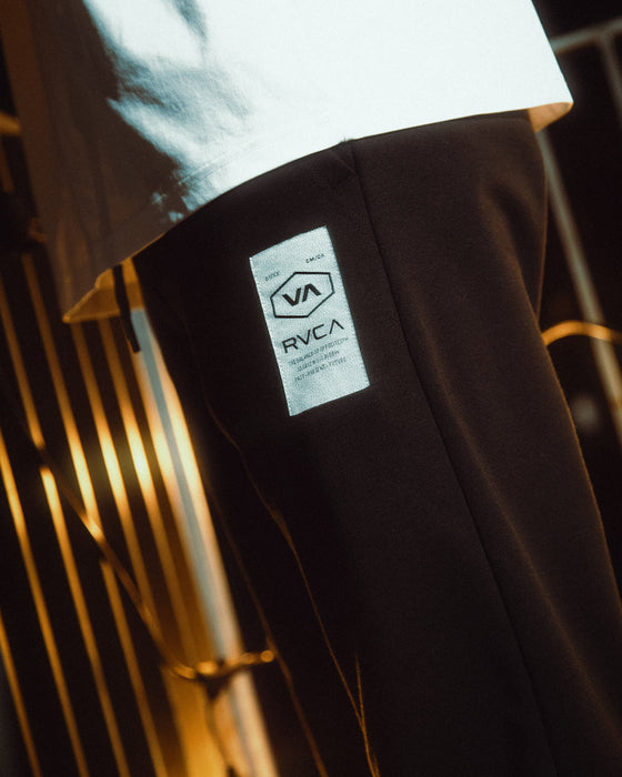 【OUTLET】RVCA メンズ SLIM SWEATPANTS セットアップボトムス BLK 【2024年冬モデル】