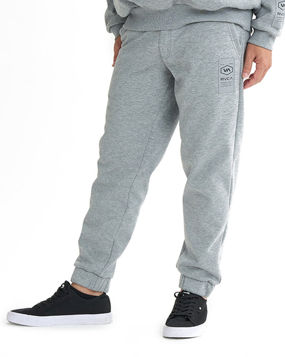 RVCA メンズ 【RVCAxAZUL BY MOUSSY】 RVCA X AZUL SLIM SWEATPANTS セットアップボトムス WGR 【2024年冬モデル】