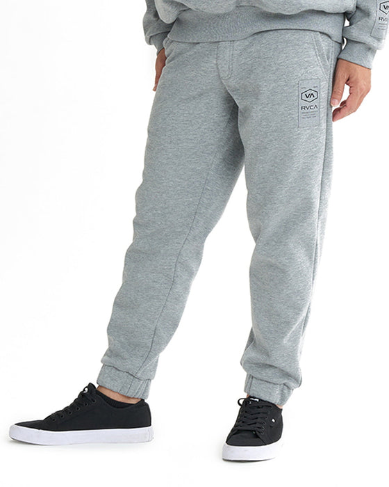 【OUTLET】RVCA メンズ SLIM SWEATPANTS セットアップボトムス BLK 【2024年冬モデル】