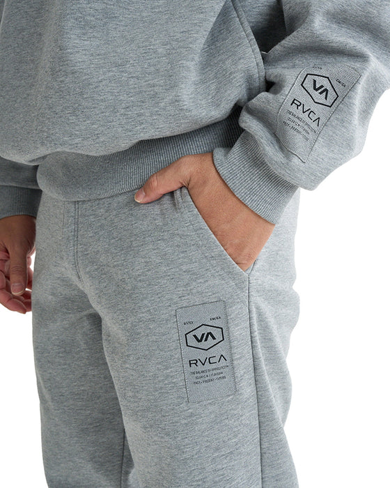 【OUTLET】RVCA メンズ SLIM SWEATPANTS セットアップボトムス BLK 【2024年冬モデル】
