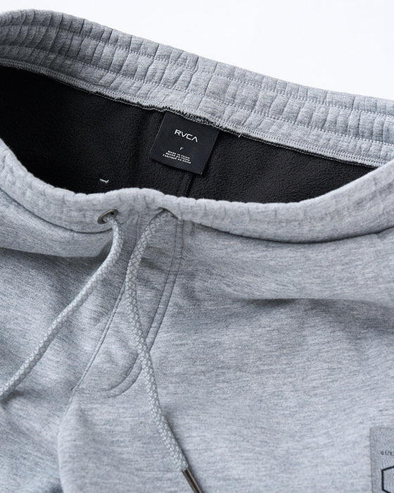 【OUTLET】RVCA メンズ SLIM SWEATPANTS セットアップボトムス BLK 【2024年冬モデル】