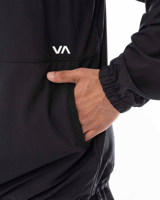 【OUTLET】RVCA SPORT メンズ YOGGER JACKET II ジャケット BLK 【2024年秋冬モデル】