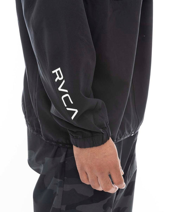 【OUTLET】RVCA SPORT メンズ YOGGER JACKET II ジャケット BLK 【2024年秋冬モデル】