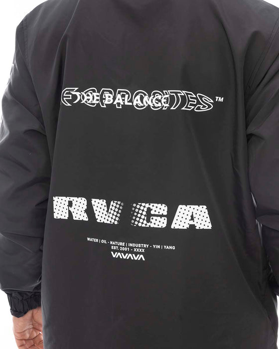 【SALE】RVCA SPORT メンズ RADIATE COACHES JACKET ジャケット BLK 【2024年秋冬モデル】