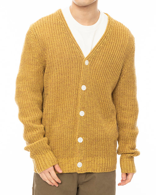 OUTLET】RVCA メンズ VACANCY CARDIGAN ジャケット OCR 【2024年秋冬