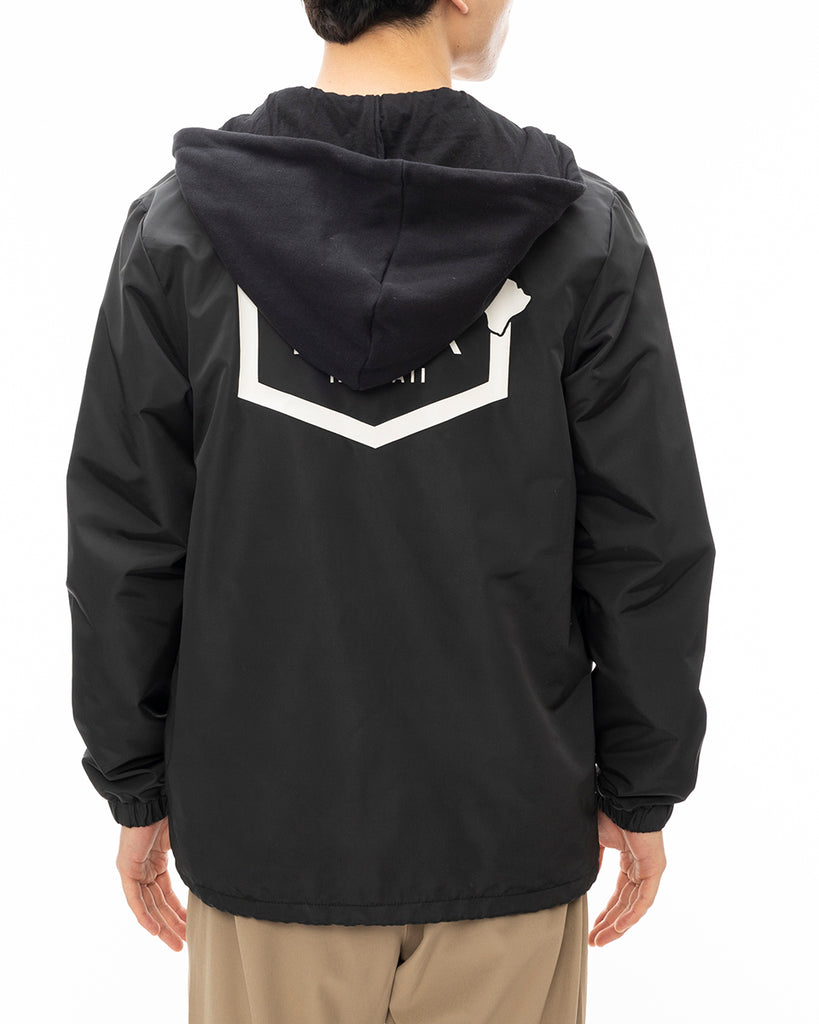OUTLET】RVCA メンズ ISLAND HEX COACHES J ジャケット BLK 【2024年