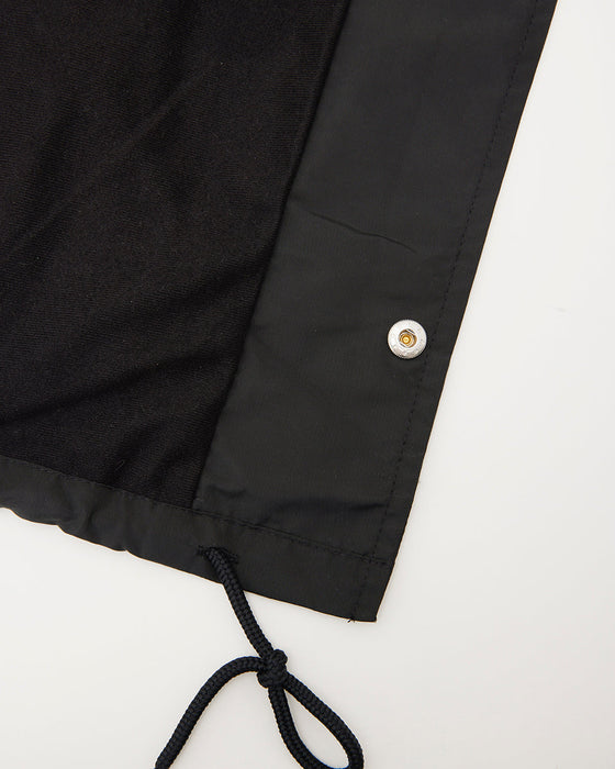 【OUTLET】RVCA メンズ ISLAND HEX COACHES J ジャケット BLK 【2024年秋冬モデル】