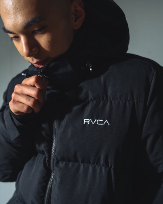 RVCA メンズ RVCA PUFFER JACKET ジャケット BLK 【2024年秋冬モデル】 2XL / BLK