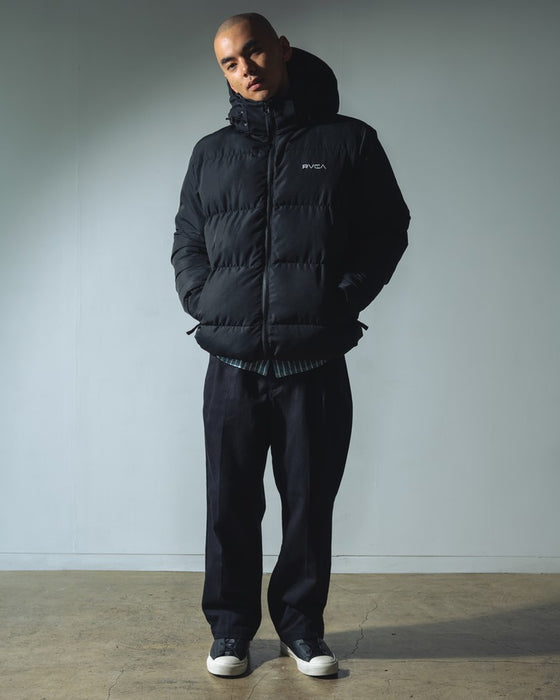 RVCA メンズ RVCA PUFFER JACKET ジャケット BLK 【2024年秋冬モデル】 2XL / BLK