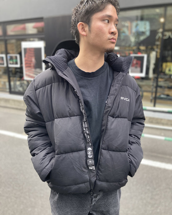 RVCA メンズ RVCA PUFFER JACKET ジャケット BLK 【2024年秋冬モデル】