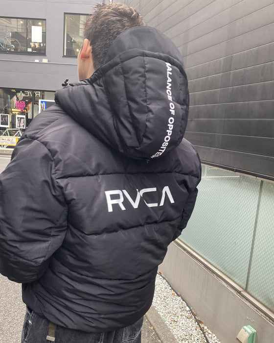 RVCA メンズ RVCA PUFFER JACKET ジャケット BLK 【2024年秋冬モデル】