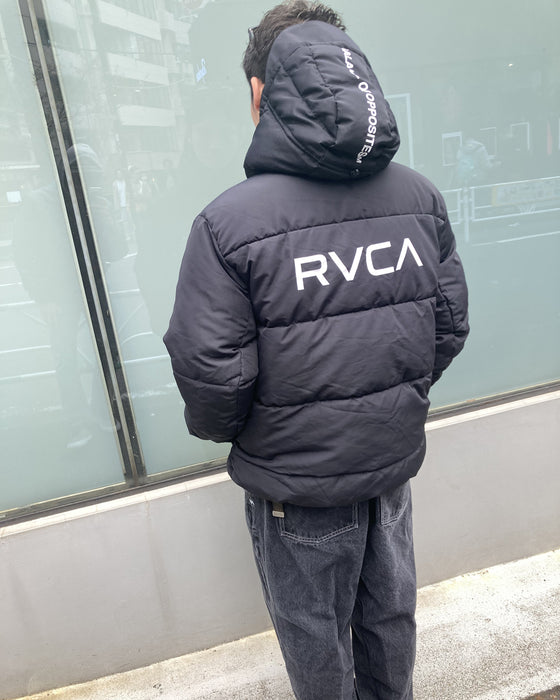 RVCA メンズ RVCA PUFFER JACKET ジャケット BLK 【2024年秋冬モデル】