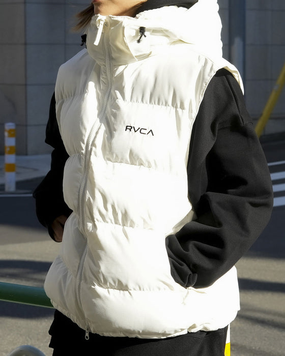 【OUTLET】RVCA メンズ RVCA PUFFER VEST ジャケット ANW 【2024年秋冬モデル】