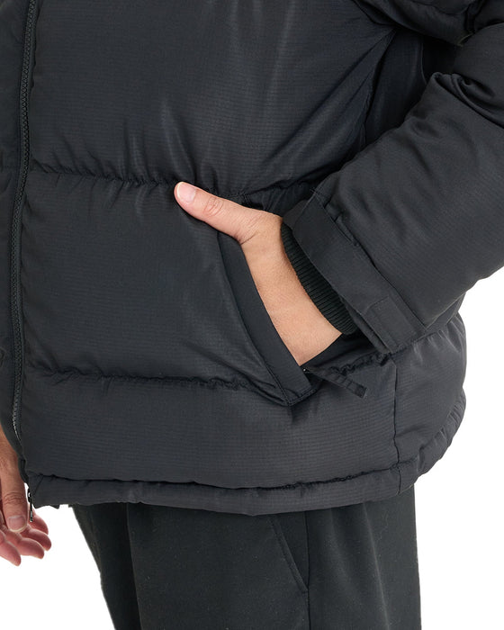 【OUTLET】RVCA メンズ PUFFER JACKET ジャケット BLK 【2024年冬モデル】