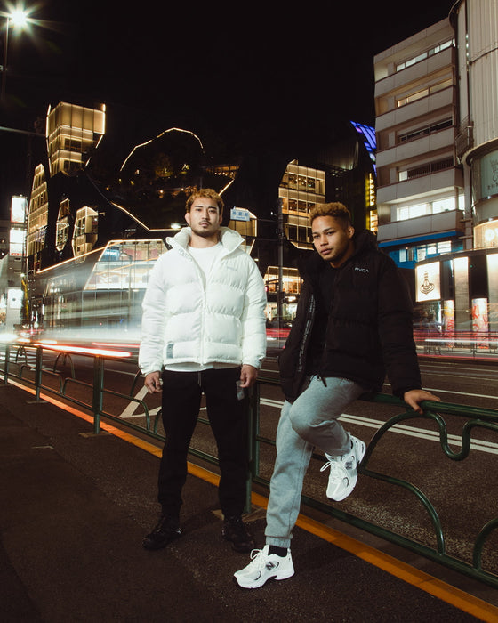 【OUTLET】RVCA メンズ PUFFER JACKET ジャケット BLK 【2024年冬モデル】