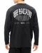 RVCA メンズ BALANCE BULGE LT ロンＴ BLK 【2024年秋冬モデル】 L / BLK