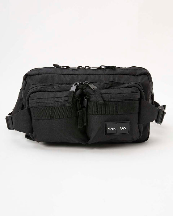 RVCA メンズ WAIST PACK DELUXE バッグ BLK 【2024年秋冬モデル】