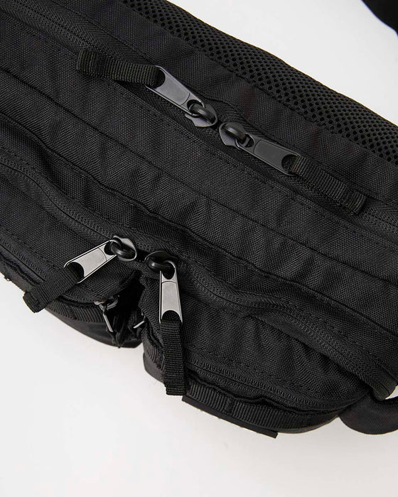 RVCA メンズ WAIST PACK DELUXE バッグ BLK 【2024年秋冬モデル】