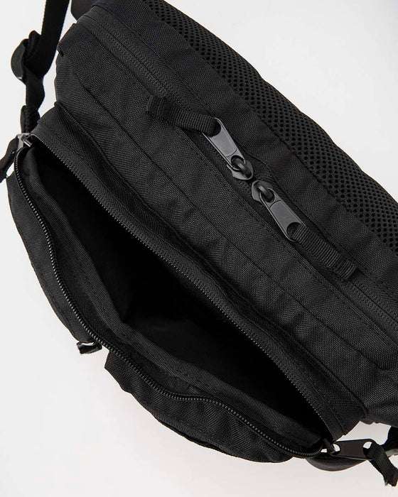 RVCA メンズ WAIST PACK DELUXE バッグ BLK 【2024年秋冬モデル】