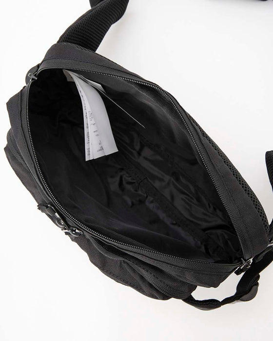 RVCA メンズ WAIST PACK DELUXE バッグ BLK 【2024年秋冬モデル】