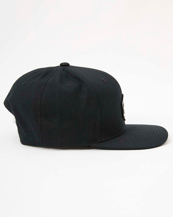 【SALE】RVCA メンズ ISLAND HEX SNAPBACK キャップ BLK 【2024年秋冬モデル】