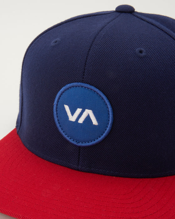 RVCA メンズ VA PATCH SNAPBACK キャップ XBBR 【2024年秋冬モデル】 F / XBBR