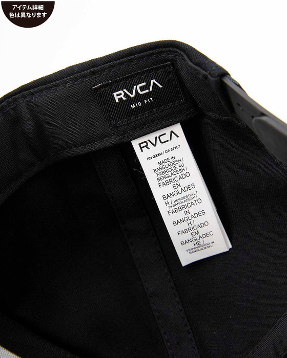 【SALE】RVCA メンズ PLATFORM SNAPBACK キャップ HGR 【2024年秋冬モデル】