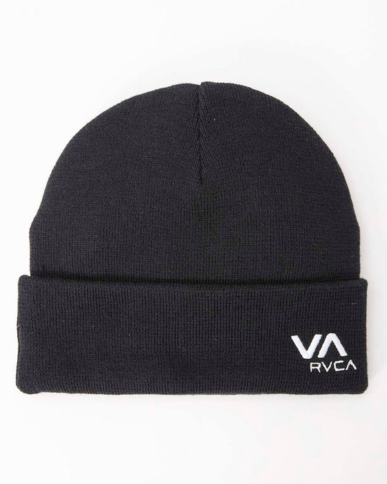 【SALE】RVCA SPORT メンズ VA ESSENTIAL BEANIE ビーニー BLK 【2024年秋冬モデル】