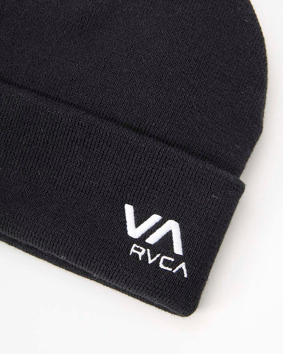 【SALE】RVCA SPORT メンズ VA ESSENTIAL BEANIE ビーニー BLK 【2024年秋冬モデル】