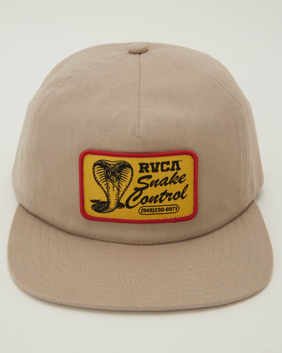 RVCA メンズ COBRA SERVICES SNAPB キャップ KHA 【2024年秋冬モデル】 F / KHA