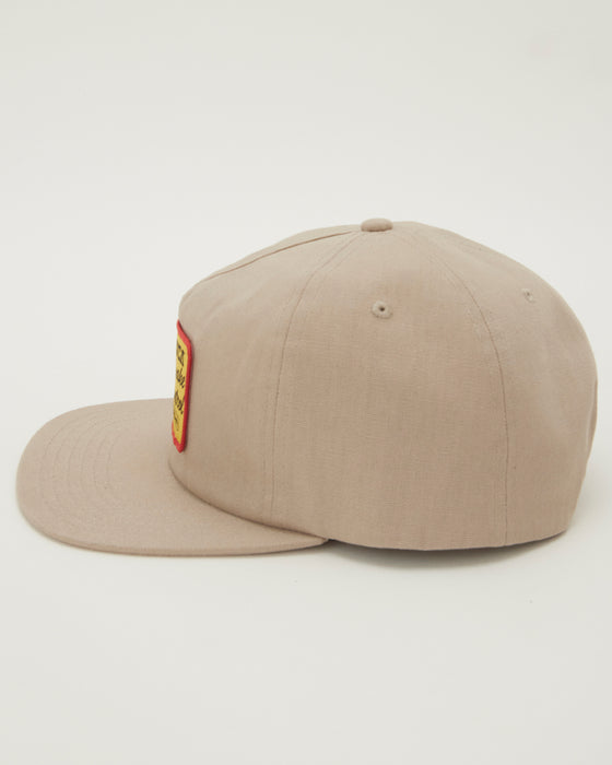 RVCA メンズ COBRA SERVICES SNAPB キャップ KHA 【2024年秋冬モデル】 F / KHA