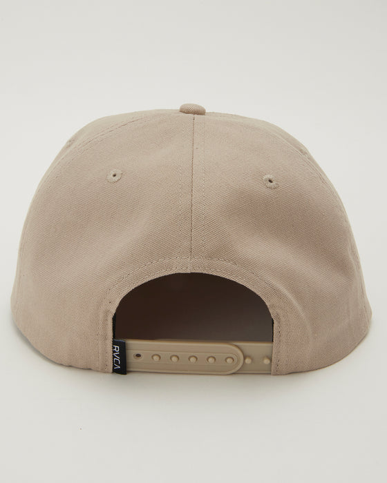 RVCA メンズ COBRA SERVICES SNAPB キャップ KHA 【2024年秋冬モデル】 F / KHA