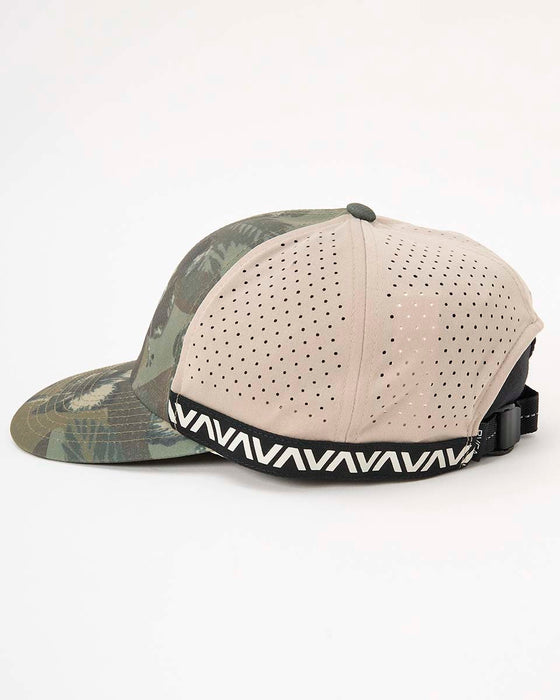 【SALE】RVCA SPORT メンズ FLORAL CAMO VENT CAP キャップ TLD7 【2024年秋冬モデル】