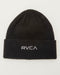 RVCA メンズ DOUBLE FACE BEANIE ビーニー BLK 【2024年秋冬モデル】 F / BLK