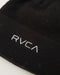 RVCA メンズ DOUBLE FACE BEANIE ビーニー BLK 【2024年秋冬モデル】 F / BLK