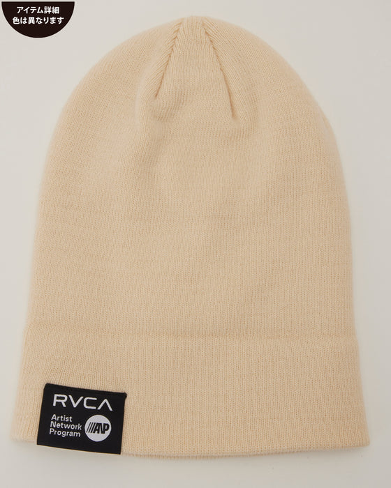 RVCA メンズ DOUBLE FACE BEANIE ビーニー GTP0 【2024年秋冬モデル】 F / GTP0