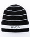 RVCA メンズ REVERSIBLE BEANIE ビーニー BLK 【2024年秋冬モデル】 F / BLK