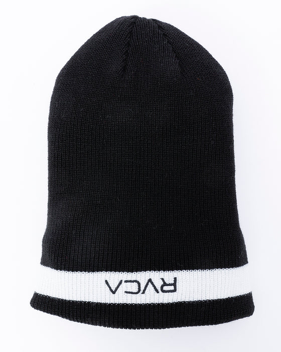 RVCA メンズ REVERSIBLE BEANIE ビーニー BLK 【2024年秋冬モデル】 F / BLK