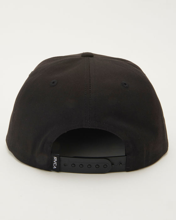 RVCA メンズ RVCA TWILL SNAPBACK キャップ BLK 【2024年秋冬モデル】 F / BLK