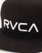 RVCA メンズ RVCA TWILL SNAPBACK キャップ BLK 【2024年秋冬モデル】 F / BLK