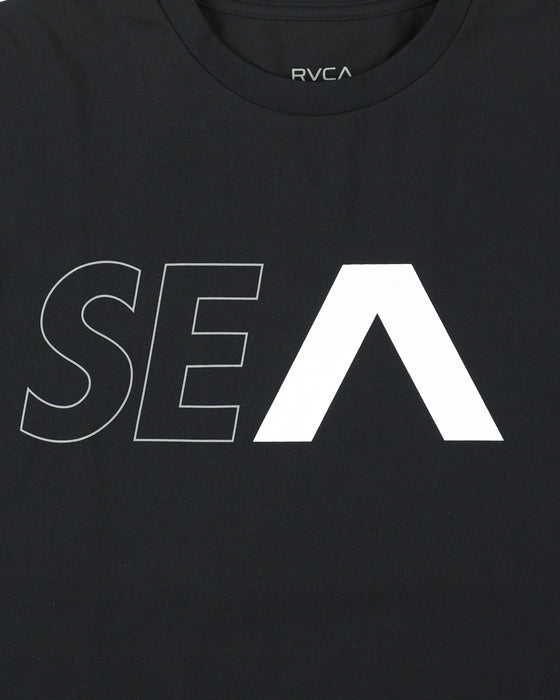 RVCA メンズ WIND AND SEAXLS TEE ロンＴ BLK 【2024年秋冬モデル】