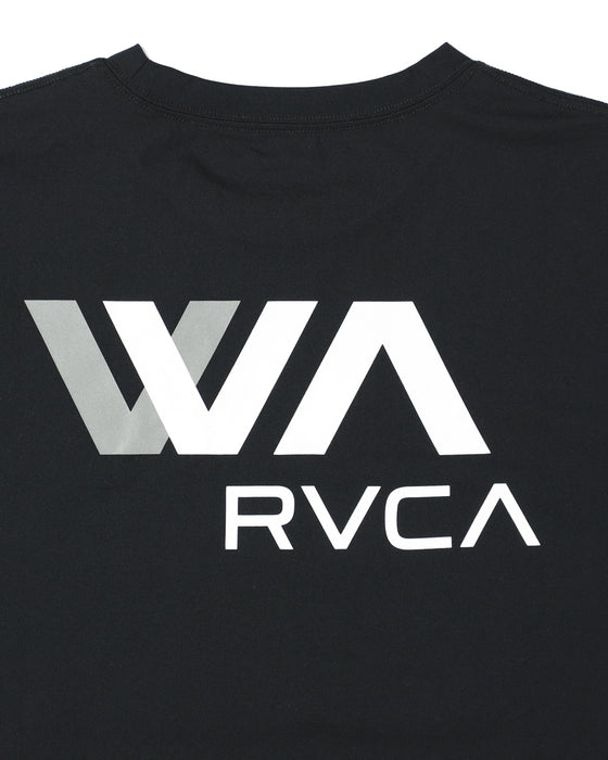 RVCA メンズ WIND AND SEAXLS TEE ロンＴ BLK 【2024年秋冬モデル】