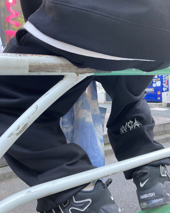 オンライン限定】RVCA メンズ METALURGY SWEAT PANT セットアップボトムス BLKM 【2024年秋冬モデル】