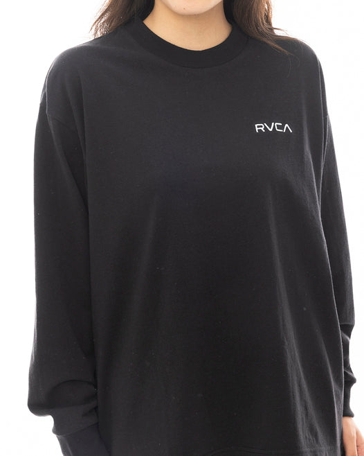 RVCA レディース FAKE RVCA LS ロングスリーブＴシャツ 【2024年春夏 