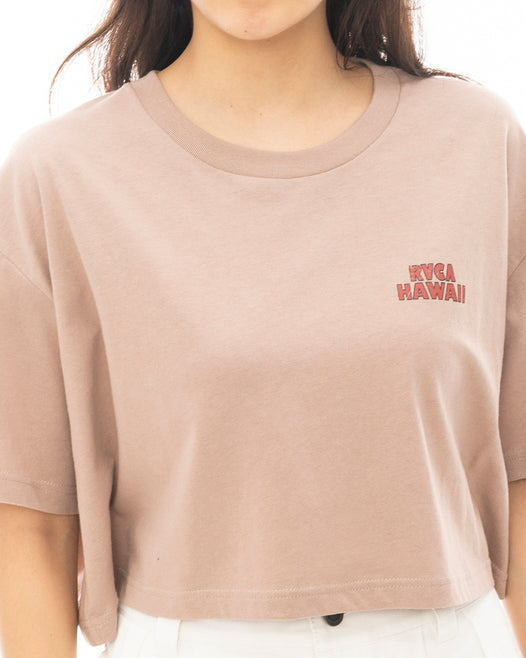 【OUTLET】RVCA レディース HAPPY HOUR ST Ｔシャツ 【2024年春夏モデル】