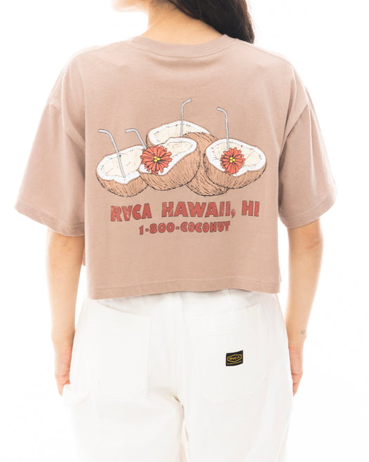 【OUTLET】RVCA レディース HAPPY HOUR ST Ｔシャツ 【2024年春夏モデル】