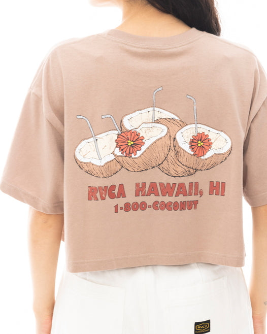 【OUTLET】RVCA レディース HAPPY HOUR ST Ｔシャツ 【2024年春夏モデル】