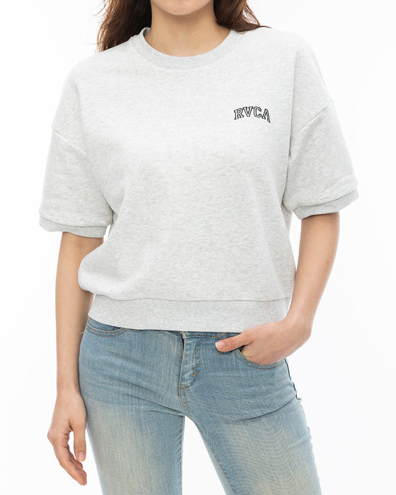 【SALE】RVCA レディース ARCH MINI RVCA SWEAT ST Ｔシャツ 【2024年春夏モデル】