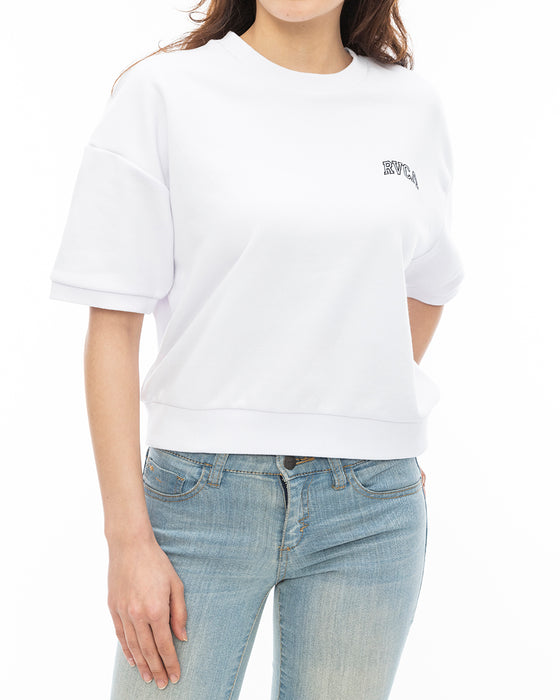 【SALE】RVCA レディース ARCH MINI RVCA SWEAT ST Ｔシャツ 【2024年春夏モデル】